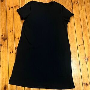 Classic Black Women's tshirt dress
